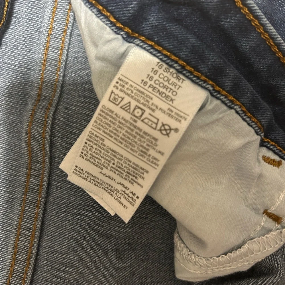 Old Navy Pop Icon Skinny Jeans - Midrise - 16 Short - Picture 2 of 5